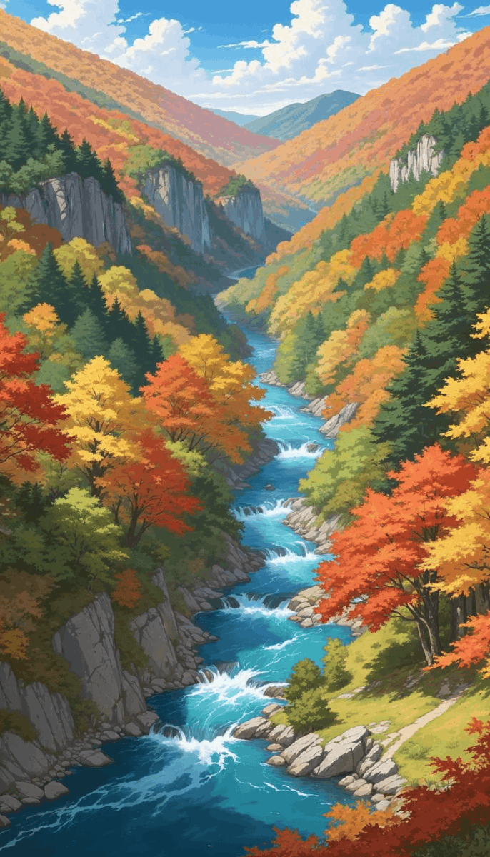FideoWallpapers's tweet photo. Finding serenity by the river #AnimeNature #4KWallpapers #RiverEscape #NatureLovers https://t.co/qI9u2yfjU2