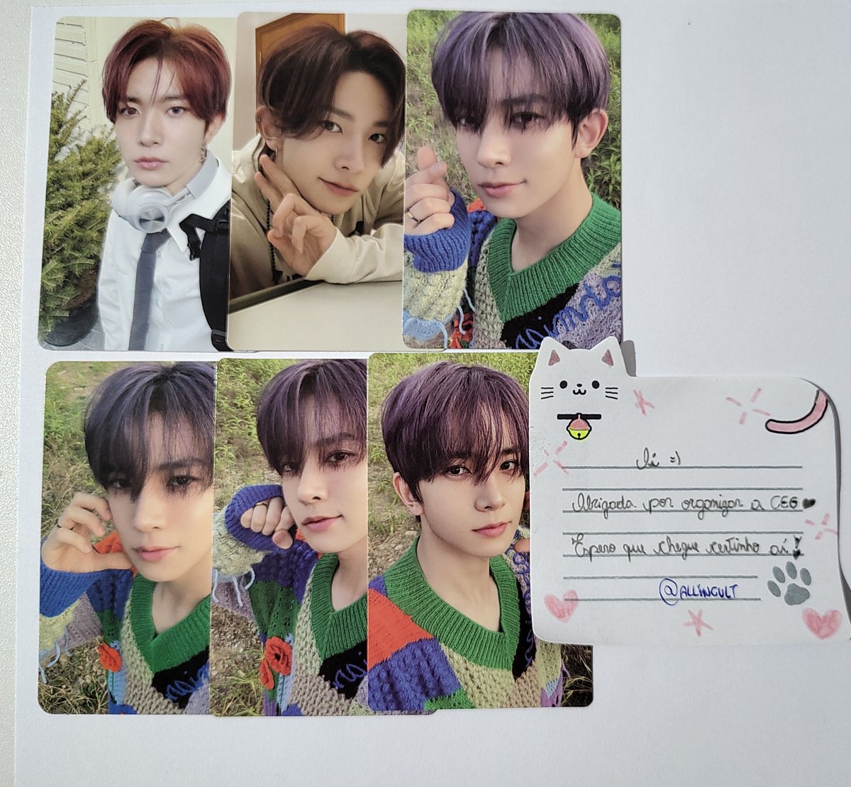 ✧･ﾟ:* MAIL 💌
Feedback super positivo para <a href="/allincult/">re ʕ”̮ॽु</a> que deixou que eu abrisse ceg desse set de hees dela! Tudo ocorreu super tranquilo, ela foi uma fofa o tempo todo e veio tudo muuuito bem embalado, obgg 💗