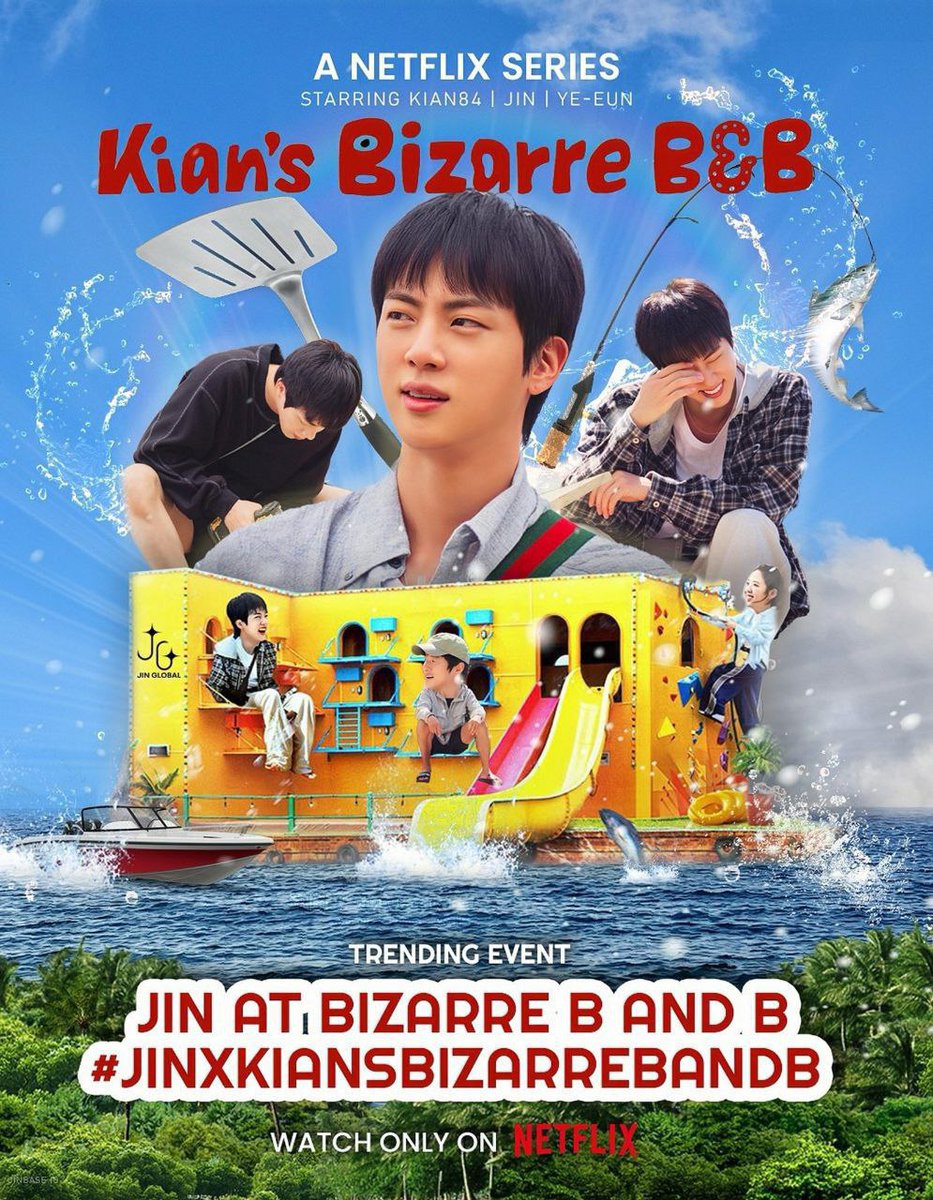 Bangflixtwt's tweet photo. ✨️KIAN'S BIZARRE B&amp;B - SUB ESPAÑOL ✨️

Gente ya pueden ir a ver los 3 primeros episodios en sub español de Kian's Bizarre B&amp;B donde esta Jin por nuestro grupo de contenidos! Esperamos que lo disfruten mucho ✨️💜

Link 
📎https://t.co/d2o6IUoQCw https://t.co/ek2magyxAm