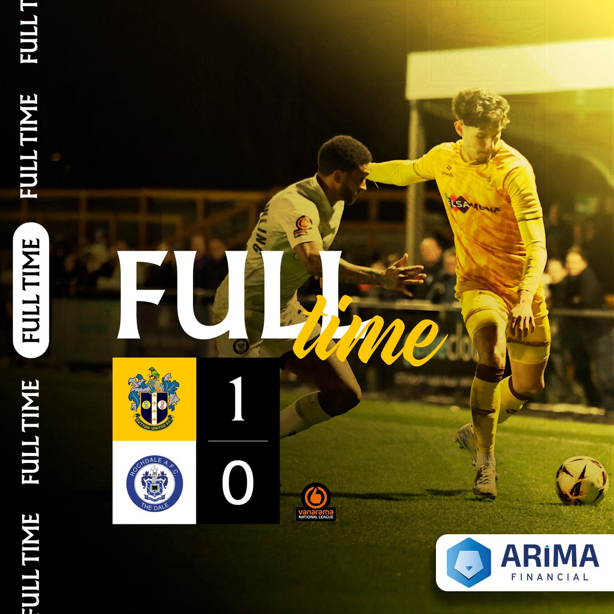 THREE POINTS! 😍

#UTFS | #AmberArmy | #SuttonUnited | #ForeverAmber 💛