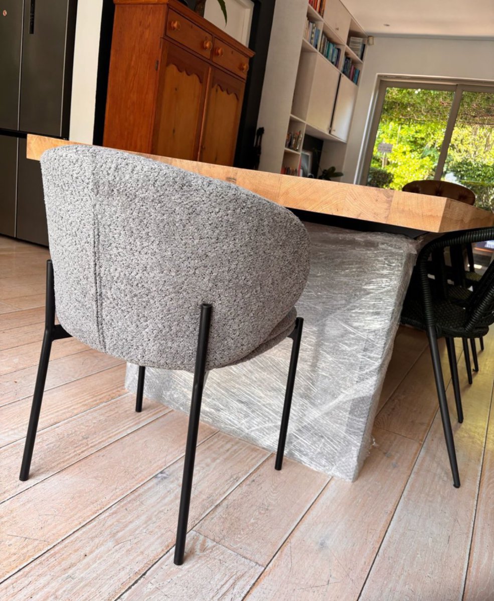 ConeyTimbers's tweet image. Recent fabric and steel leg ‘St Helena’ chairs in grey, white and green for boardrooms to dining rooms. The ‘Hedi Chair’ in Hertex grey fabric and oak legs is so so so popular as well. More to select: coneytimbers.com/best-dining-ro… #chairs #fabricchairs #boardroomchairs #sthelenachairs