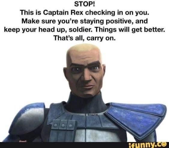 Thanks, Rex. I needed that. 🥹