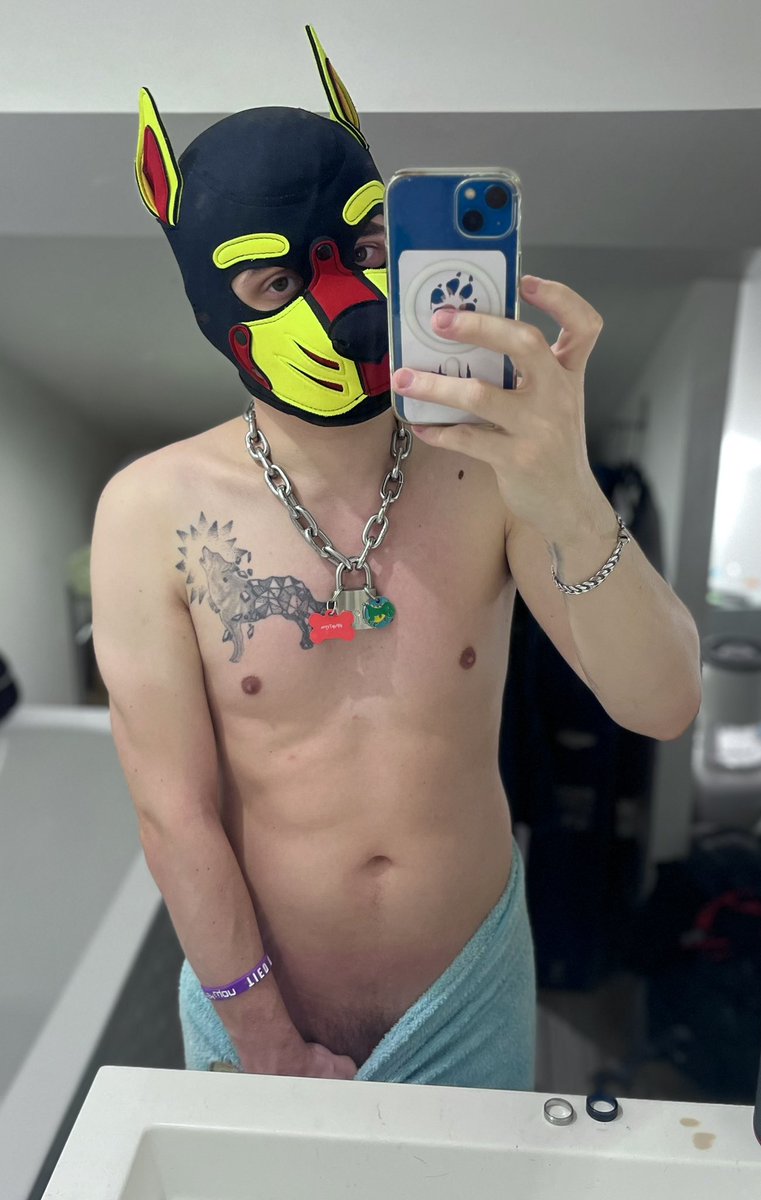 PupTryon's tweet image. Wanna shower with me ? 👀