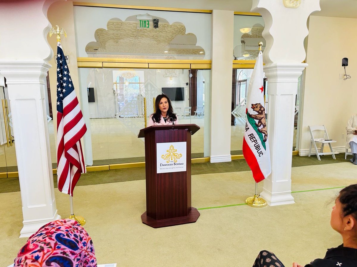We were honored to be joined by respected leaders, neighbors, and community partners in celebrating Eid al-Fitr with our #DawoodiBohra and #OrangeCounty community.

We appreciated the inspiring remarks from <a href="/CA_OSG/">Office of the California Surgeon General</a>, <a href="/SenSusanRubio/">Senator Susan Rubio</a>, <a href="/robertgarcia4ca/">Robert Garcia For Assembly</a>, <a href="/FarrahNK/">Farrah N. Khan</a>, <a href="/SueObeidi/">Sue Obeidi</a>,
