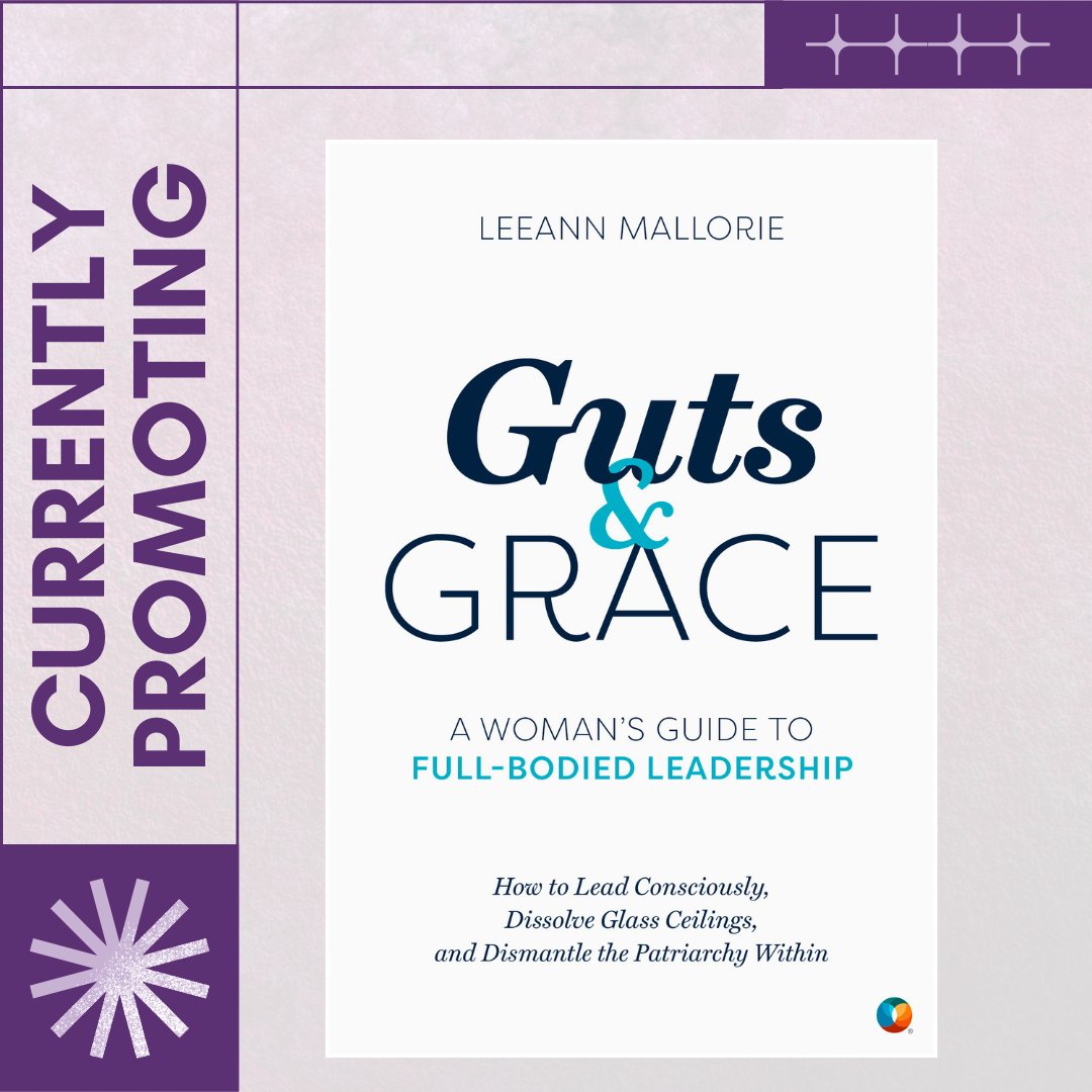 We are currently promoting "Guts and Grace: A Woman’s Guide to Full-Bodied Leadership" by author and executive coach LeeAnn Mallorie.

Stay tuned for updates!

#LeeAnnMallorie #GutsAndGrace #Women #Embodiment #Somatics #Trauma #Patriarchy #InternalizedOppression #Purpose