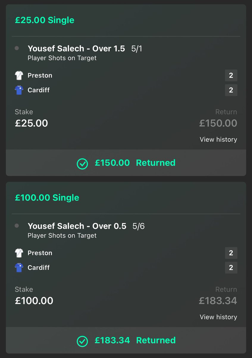 ✅ @ 5/6
✅ @ 5/1

We go again 😁