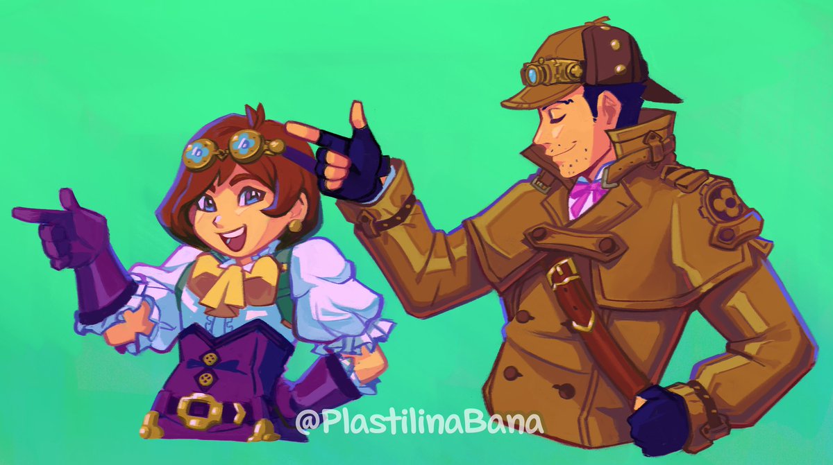 PlastilinaBana's tweet photo. Phoenix plays dress up (2/5)
#AceAttorney https://t.co/XTbxIH3sBn