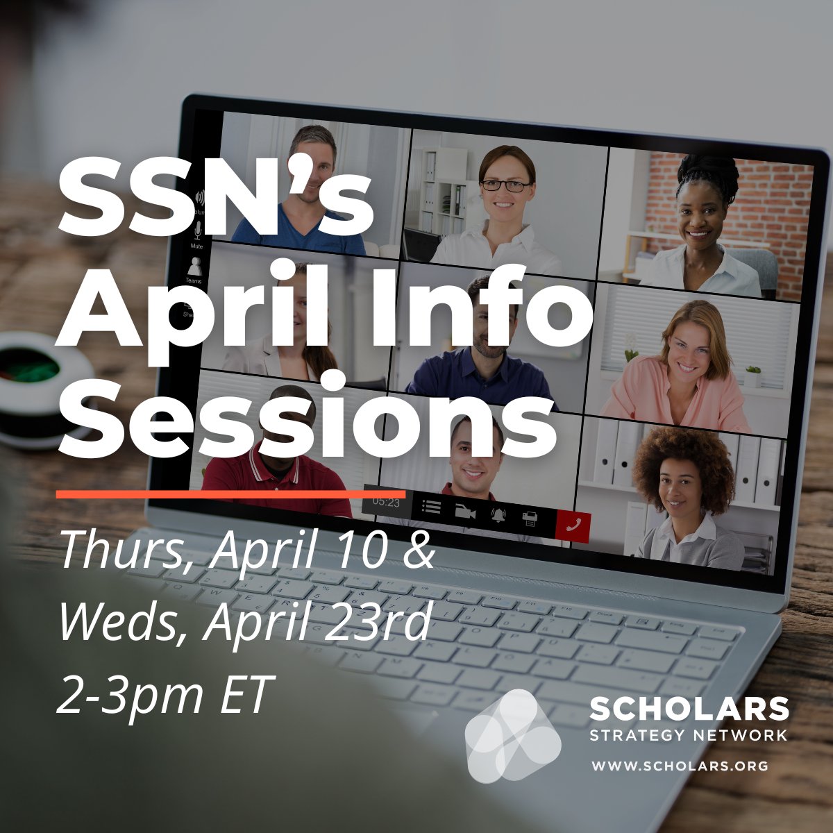 SSNSacArea's tweet photo. 📢 In a time of political noise, evidence-based insights matter more than ever.

Join SSN’s Info Session on Thurs, April 10 at 2pm ET to learn how to become a member and bring your research into today’s public debates and policymaking.

🔗Register: https://t.co/JnCJnHo8Iz 📷 https://t.co/7Cos66a1cW