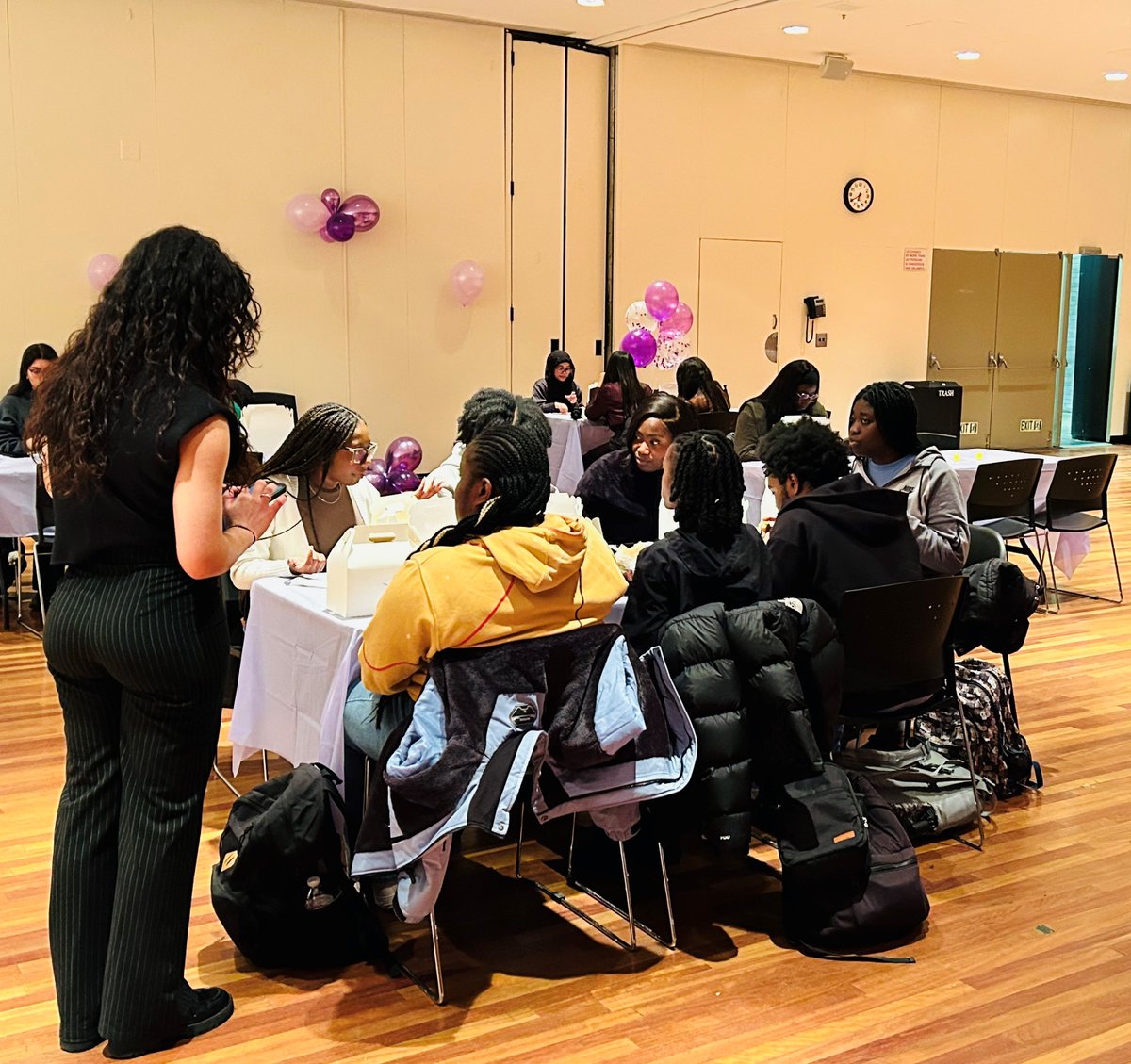 CUNYMed's tweet image. The Sisters of Sophie hosted their annual Black Women in Medicine Panel last night. Six panelists, four of whom were alumni, shared with our students what led them to become physicians, and emphasized the importance of community. We thank them for making this a memorable event.