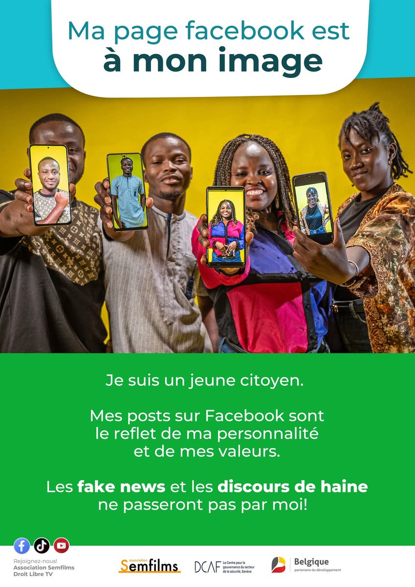 DsirSawadogo7's tweet photo. Ton espace numérique est le reflet de ta personnalité! 

Fais attention à l'image que tu véhicules de toi-même, à travers tes posts, likes et partages sur facebook.

#SEMFILMS
#PEC
#DCAF https://t.co/QF9zs7o9qH