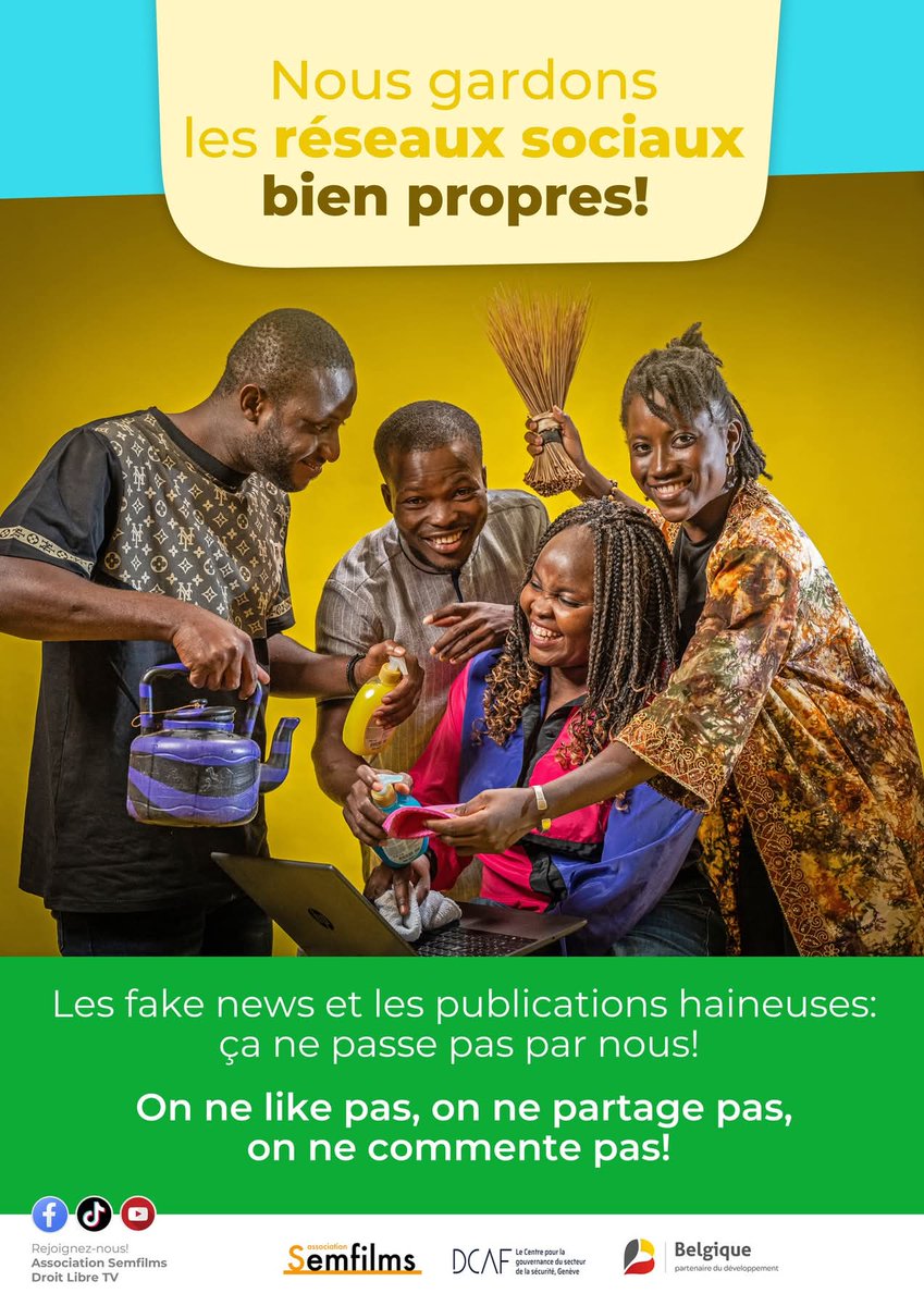 DsirSawadogo7's tweet photo. Ton espace numérique est le reflet de ta personnalité! 

Fais attention à l'image que tu véhicules de toi-même, à travers tes posts, likes et partages sur facebook.

#SEMFILMS
#PEC
#DCAF https://t.co/QF9zs7o9qH