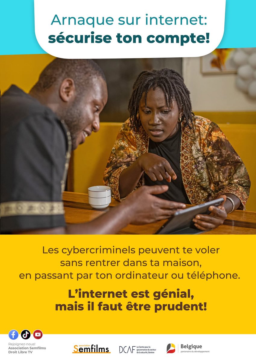 DsirSawadogo7's tweet photo. Ton espace numérique est le reflet de ta personnalité! 

Fais attention à l'image que tu véhicules de toi-même, à travers tes posts, likes et partages sur facebook.

#SEMFILMS
#PEC
#DCAF https://t.co/QF9zs7o9qH