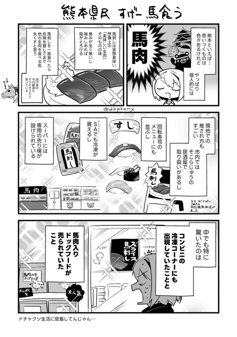 熊本県民すげー馬食う 