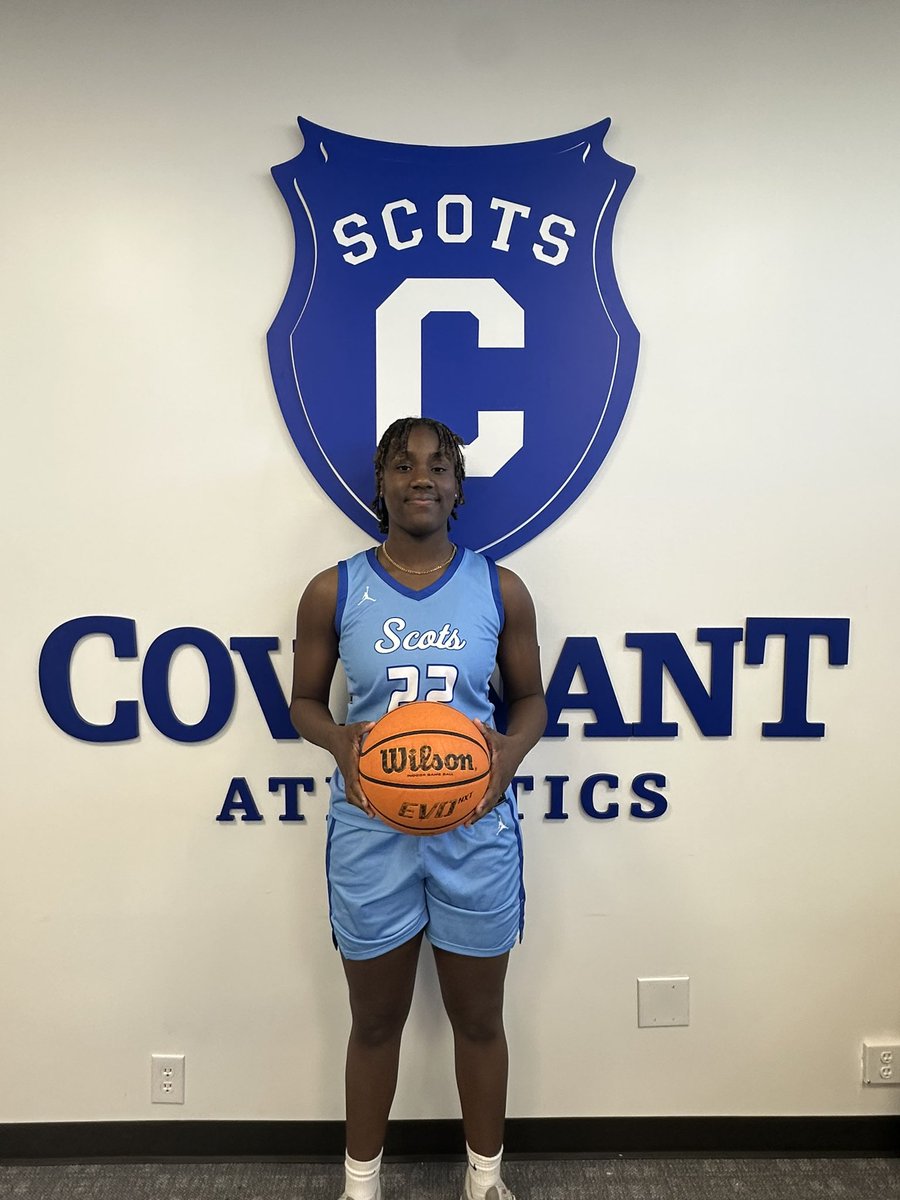 After a great visit and conversation with <a href="/McintoshTo99048/">Tonya McIntosh</a> , I’m excited to receive my first offer from @covenantwbb ! #AGTG 💙🏀