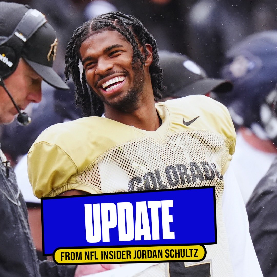 Sources: Colorado QB Shedeur Sanders is scheduled to visit the #Steelers later this week.

Pittsburgh holds the No. 21 pick in the draft.