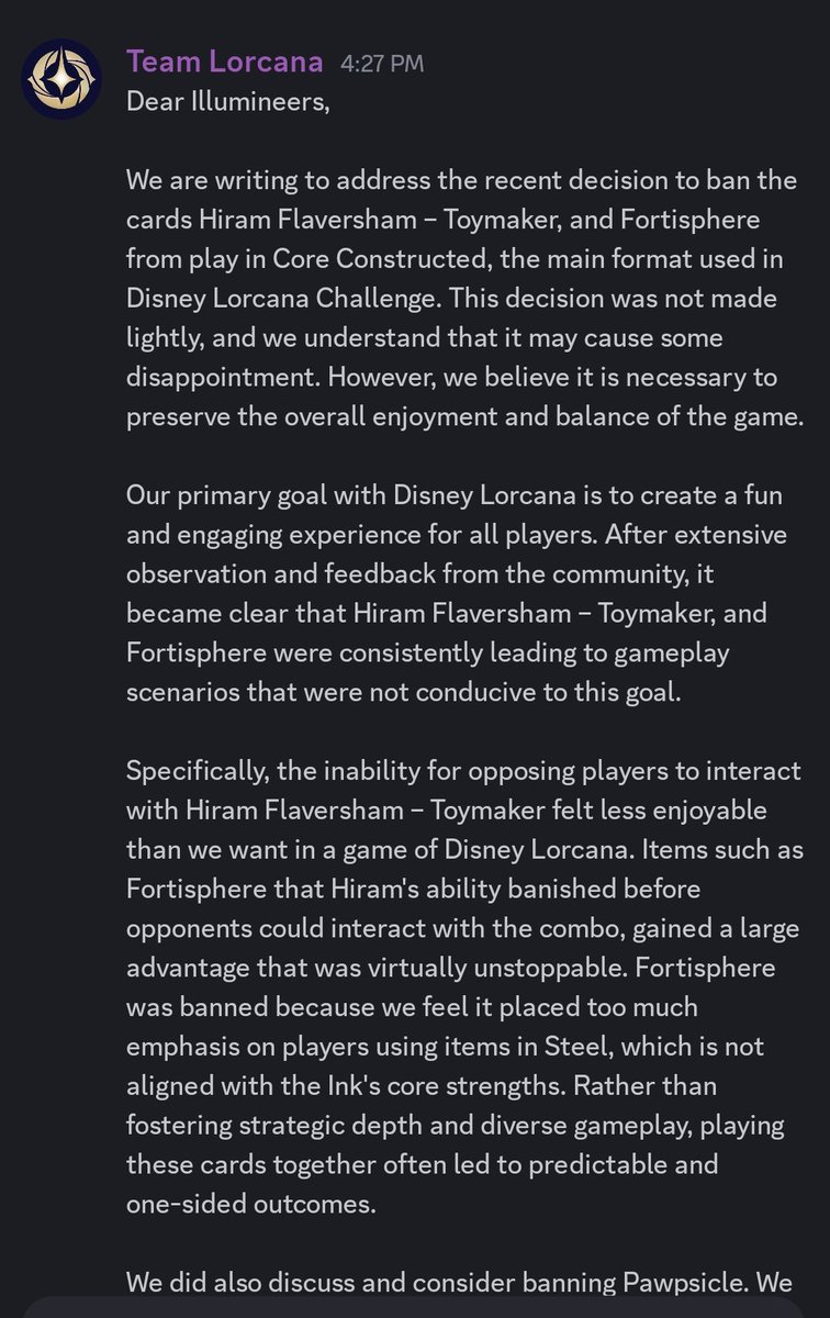 Lorcana TCG News tweet media