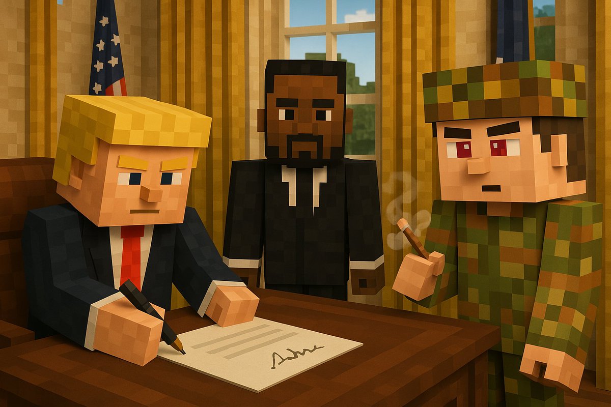 DankStevee's tweet image. as promised we are cooking with @realDonaldTrump and @Diddy
what are we signing here?😏😎🍃🍃🍃🍃
#Minecraft #MinecraftMovie #SOL #Solana #meme #memecoin #Sophierain #CryptoPump #Crypto #CryptoCrash #WorldOfMusk