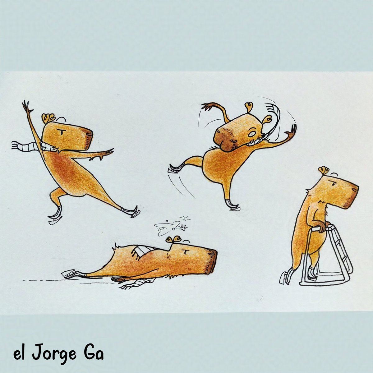 eljorgega's tweet photo. @_VGen_ Hi! I'm a traditional + digital artist looking to get into your platform! Hope I'll get a #VgenCode soon 😁

This is some of my work, you can find even more on my instagram too, where I am more active https://t.co/ULFqp8Pb4m

#art #illustration #characterdesign #drawing https://t.co/mjM9BH5DRg