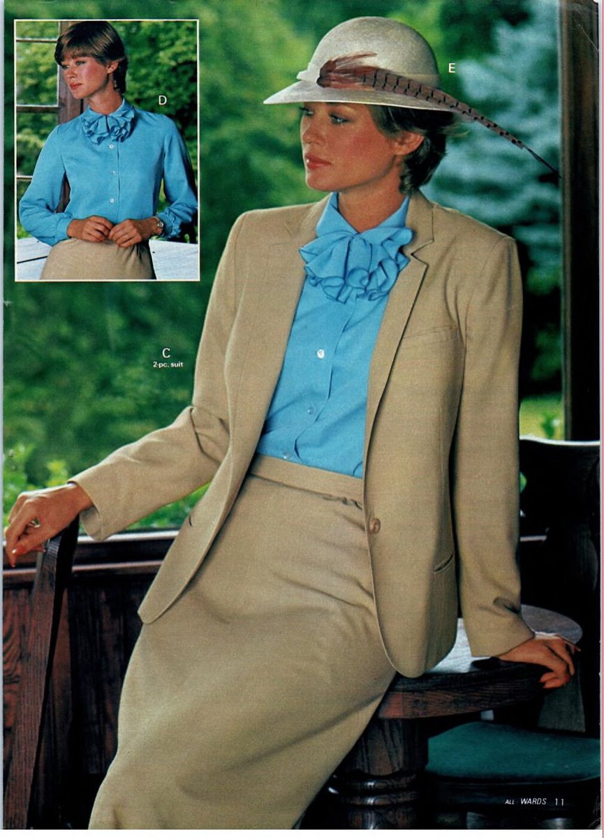 VintageMags's tweet photo. Montgomery Ward Spring Summer Catalog 1981.
#fashion #catalogues #vintage https://t.co/ZkSQu0NZ91