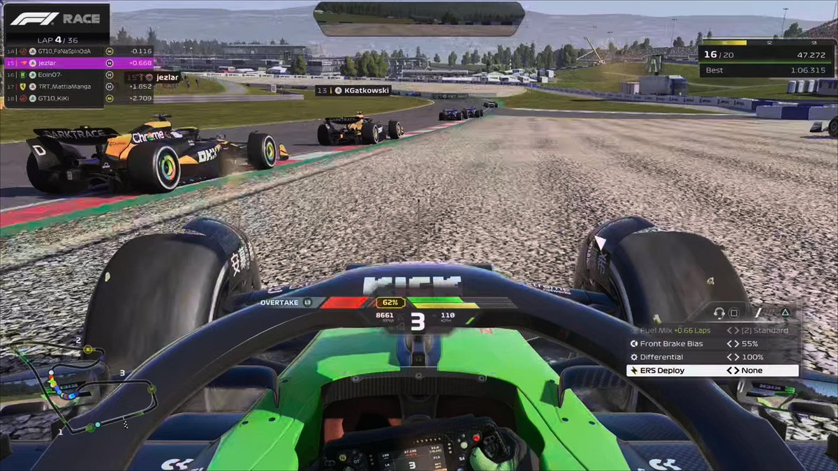 Eoin_69's tweet image. WOR:LD Austria 🇦🇹 

Q:14
R: 1

0 practice on the day , quali was expected, sigma race pace tho so it was fine even after being in the gravel lap 4 😎!
Thanks for engineering @BRT_JM13RPHY 
@BungaBungaF1 @WORleague