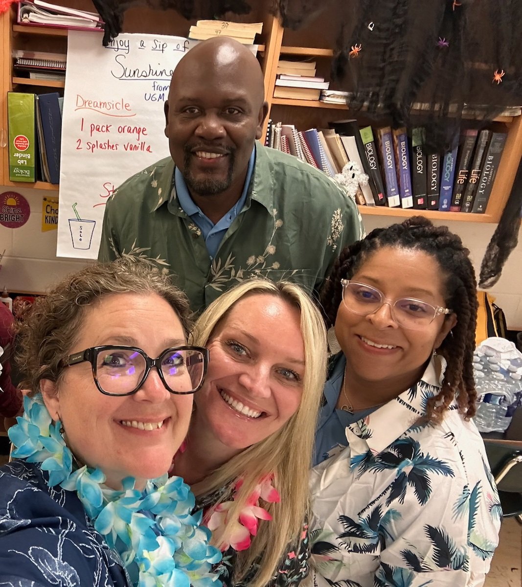 Happy A.P. week to three of the best A.P.s to serve UGMS. Always ready and willing to go Above&amp;Beyond for the greater good  of kids.