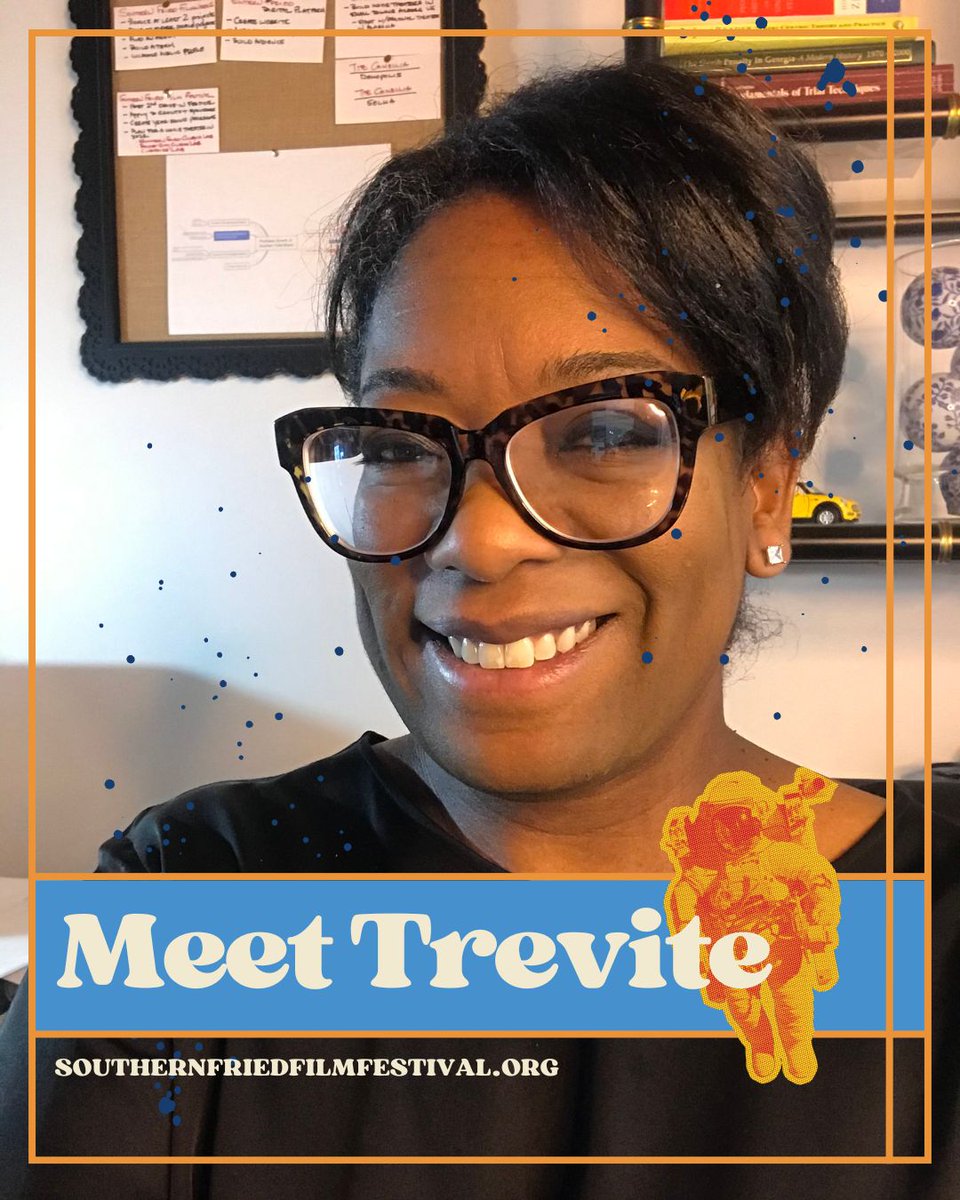 Say hi to the founder &amp; festival director of SFFF! Trevite is also an award-winning producer who currently calls L.A., NYC, Atlanta, and Huntsville home. As a Huntsville native, her passion is to bring indie films here! If you know her, then you know she's a force of nature. 🚀