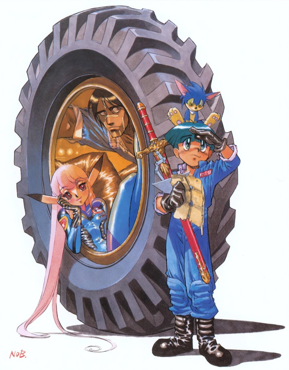 Nobuteru yuki for Marukatsu megadrive n2