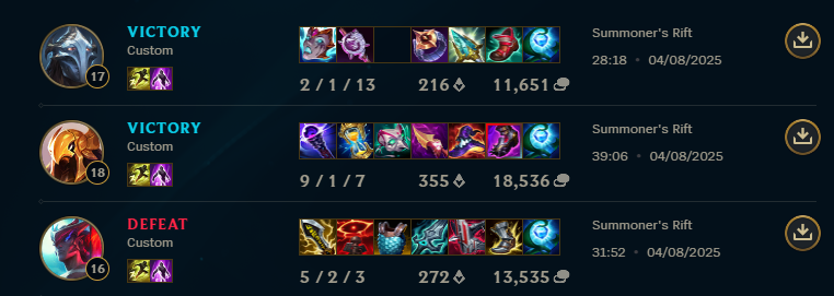 2:1 win vs JMGG, shaky games but w is a w
ggs

<a href="/Dao_jungle/">Dao</a> wp, ty for subing for us ♥️