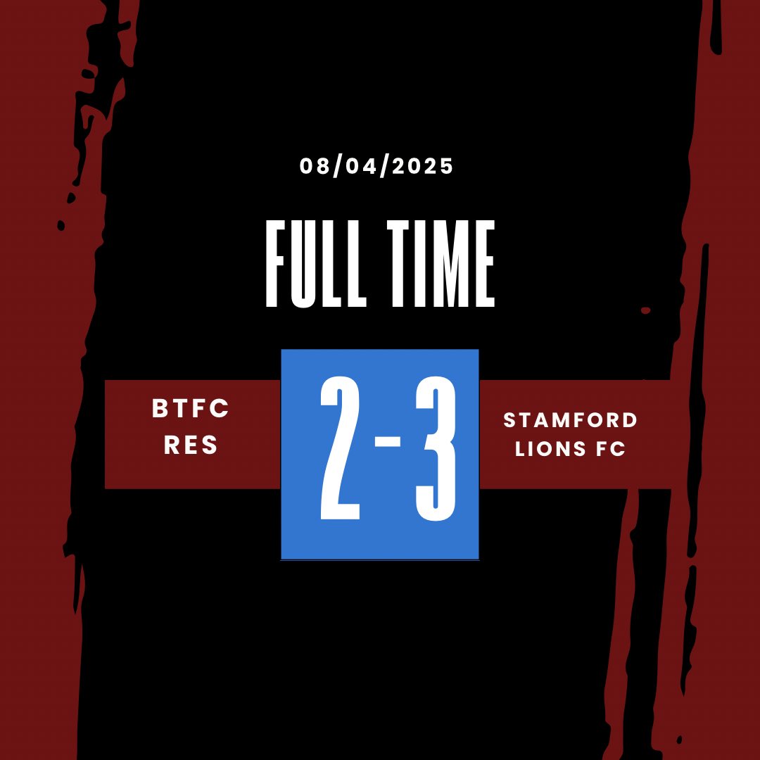 BTFC - Reserves tweet media