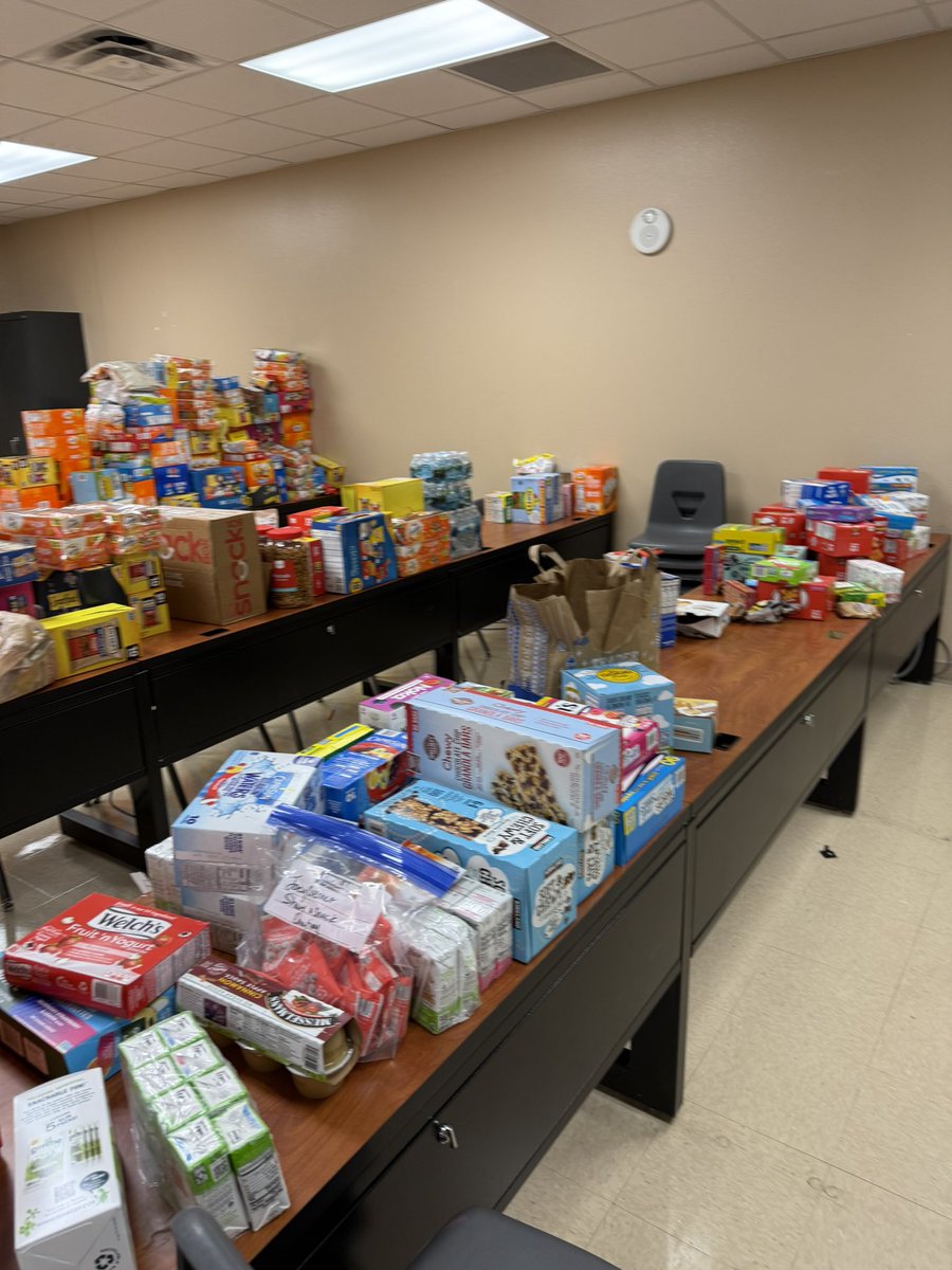 Thank you for our snack room donation Lake Highland… ❤️🤗