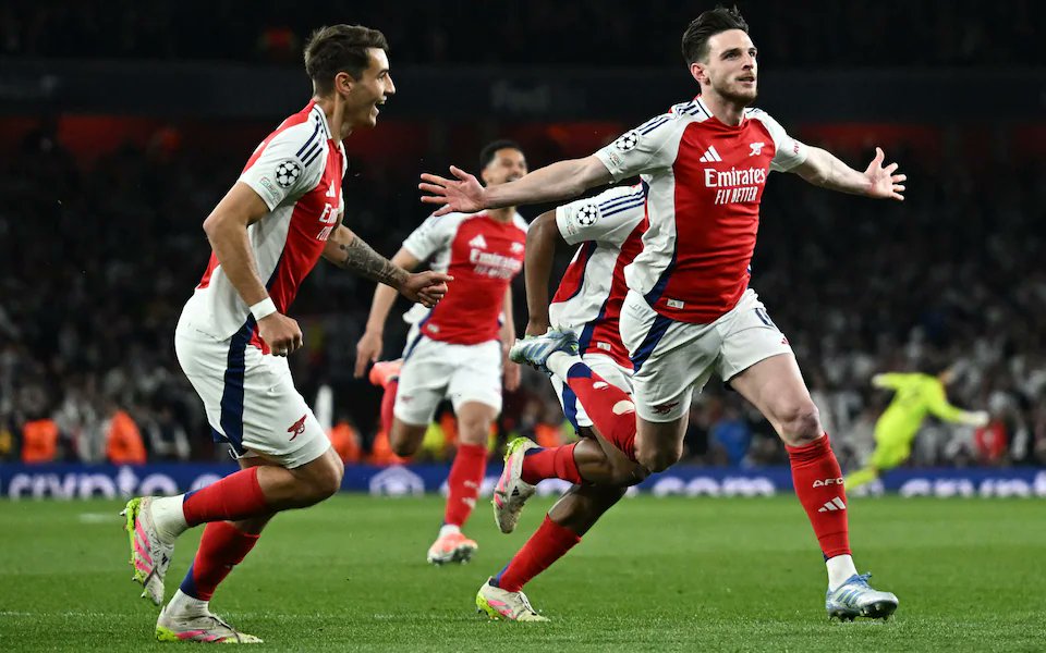 Let's take a moment to appreciate the Mighty #Arsenal ❤️🤍
Surely Champs League favorites at this point! #COYG
🎶North Londaaan forever... 🎶
#ARSRMA