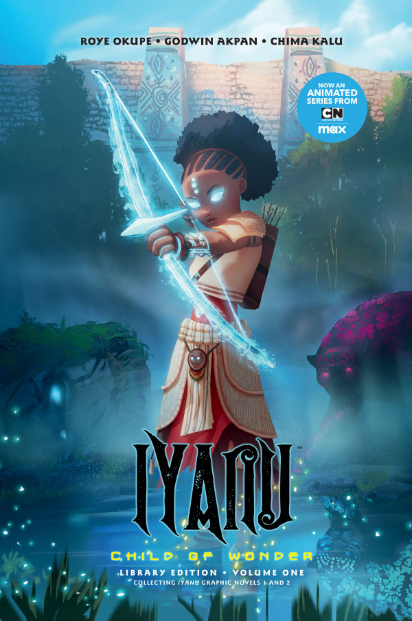 ICYMI: Iyanu: Child of Wonder gets the deluxe, oversized hardcover Library Edition treatment! Volume 1 arrives in August, and is available to pre-order now: bit.ly/43ONj2N

As seen on <a href="/StreamOnMax/">Actually HBO Max</a>, <a href="/cartoonnetwork/">Cartoon Network</a>, <a href="/LionForgeEnter/">Lion Forge Entertainment</a>. With <a href="/YouNeekStudios/">YouNeek Studios</a>, <a href="/royeokupe/">Roye Okupe</a>, Chima
