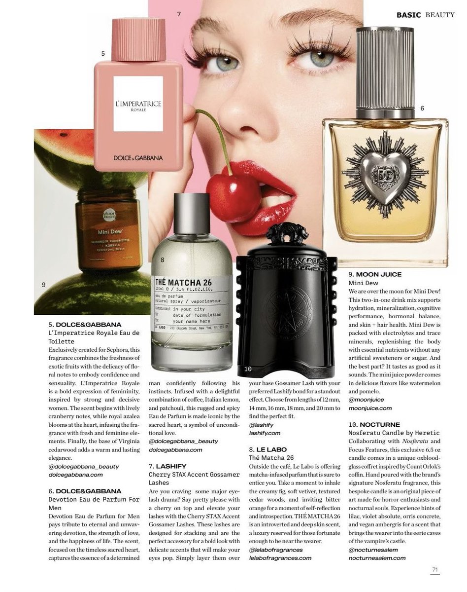 New work for BASIC Magazine! Check it out : bit.ly/4cbuUiN // #beauty #writer  #journalism #magazine