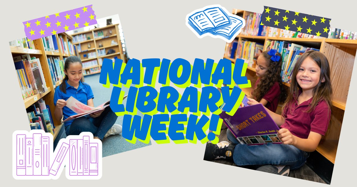 This week, we’re celebrating National Library Week at #THEDISTRICT! 📚 Our libraries inspire young minds, spark creativity, and fuel a love of learning. Let’s continue to explore, discover, and grow together! #NationalLibraryWeek