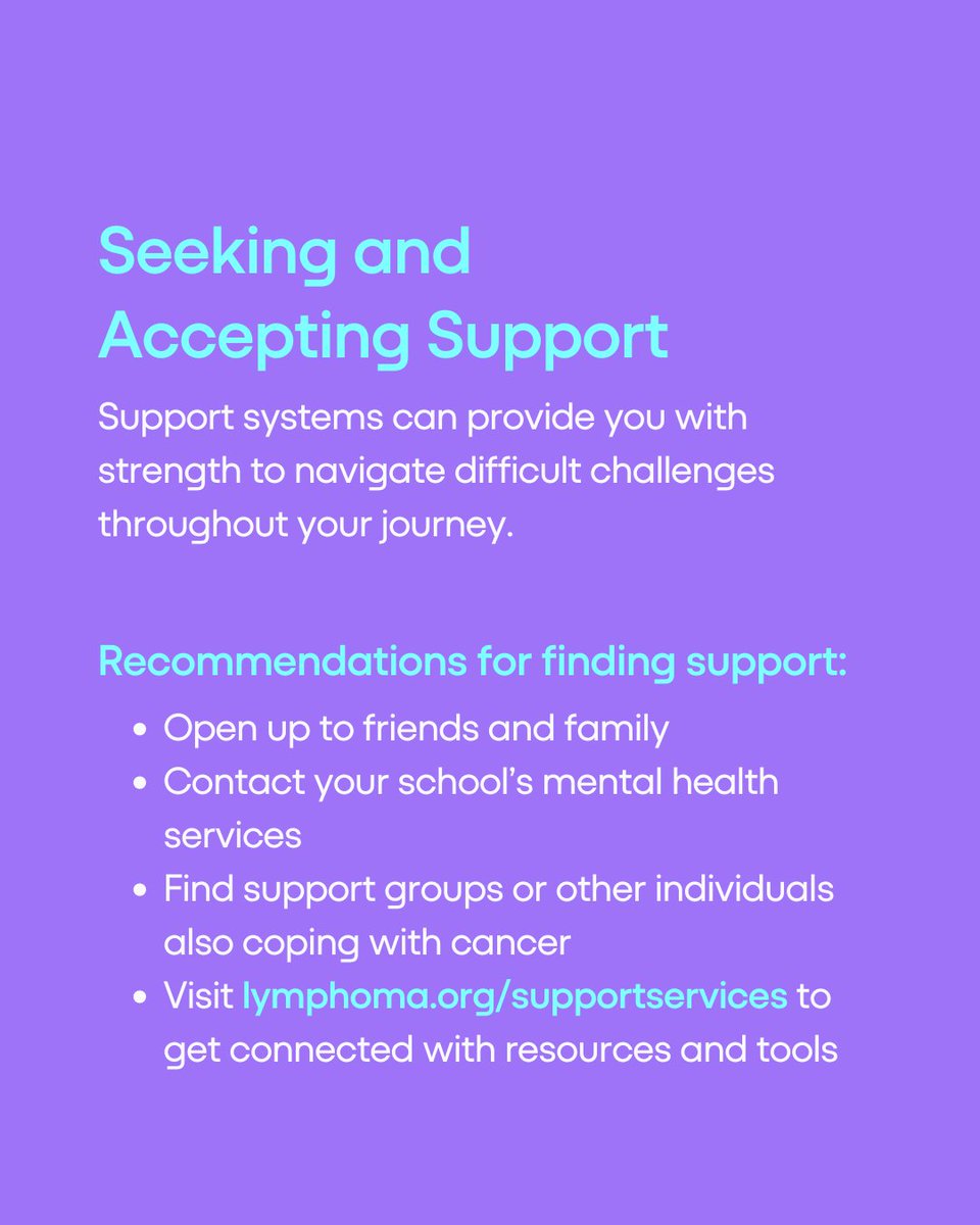 Receiving a cancer diagnosis as a young adult in college can feel especially difficult to manage, but there are many ways to find support during this pivotal time: lymphoma.org/news/navigatin…

#AYACancerAwarenessWeek