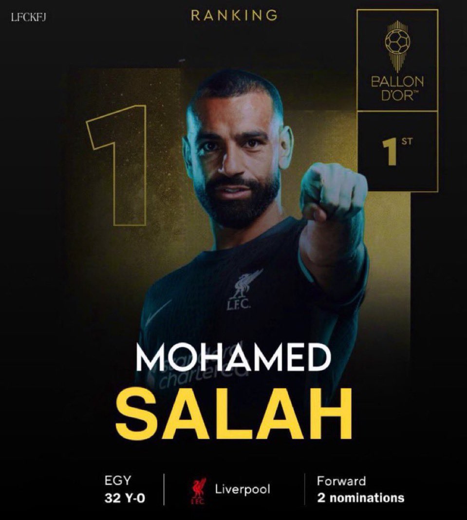 SamueILFC's tweet photo. Mohamed Salah is Still No.1. 🇪🇬👑 https://t.co/cnQ3MEetOz