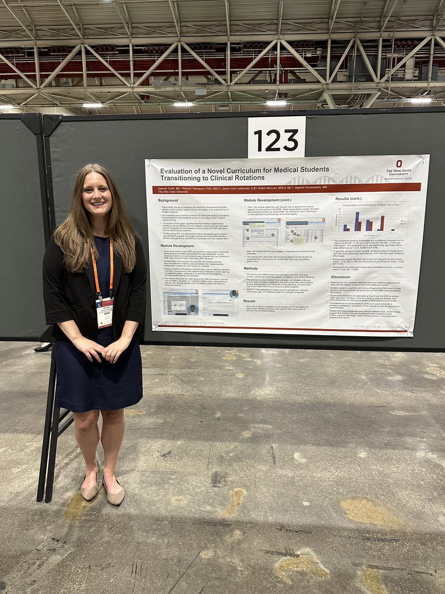 What do these two Hannah’s (Dr. Chi - PGY2, Dr. Smith - PGY4) have in common? They both absolutely crushed their poster presentations at ACP!