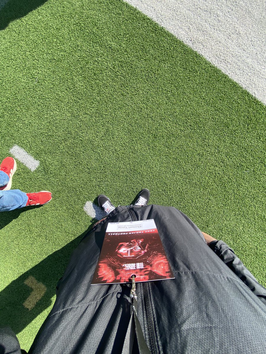 KhamariYng1's tweet image. Had a great spring practice visit at @TroyTrojansFB today can’t wait to be back in the summer ‼️
@joe_discher @BooneBoonec @DexPreps @DownSouthFb1 @helmet2helmt251 @GrindLab @ChadSimmons_ @PrepRedzone @HallTechSports1 @PrepRedzoneAL