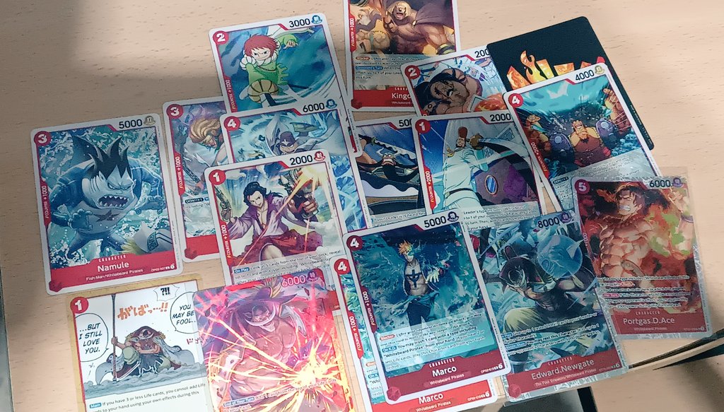 CaelestiPhoenix's tweet photo. || Adivinad quien es el tremendo mamonazo que se está metiendo al TCG de One piece y no entiende una mierda aún de cómo se juega, exacto, este triple ioreputa, pero al menos esta orgulloso porque tiene a su querida familia en cartas (no toda pero bueno) por algo de empieza https://t.co/IvseEZG23l