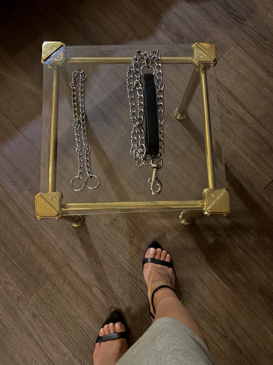 Ready to walk my bitch