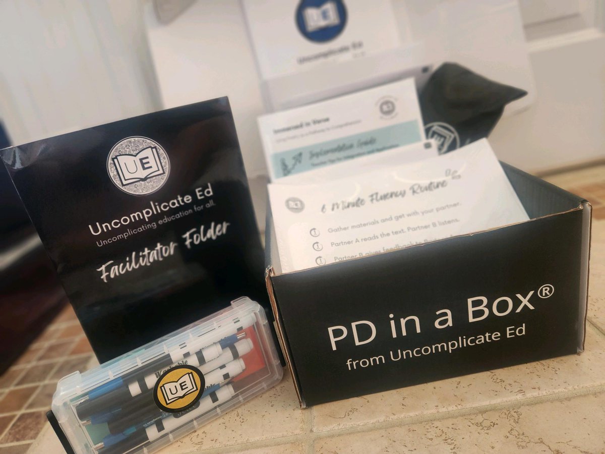 Yes, that’s my tile floor. I couldn’t wait to unbox our first #PDinaBox.

📦 A full PD experience—ready to use
✅ Poetry K–5 ready to ship
✅ Buy 3, get $500 in bonuses
🗓️ Use funds before June 30

Tag your admin 👇
uncomplicateed.com/pd-in-a-box