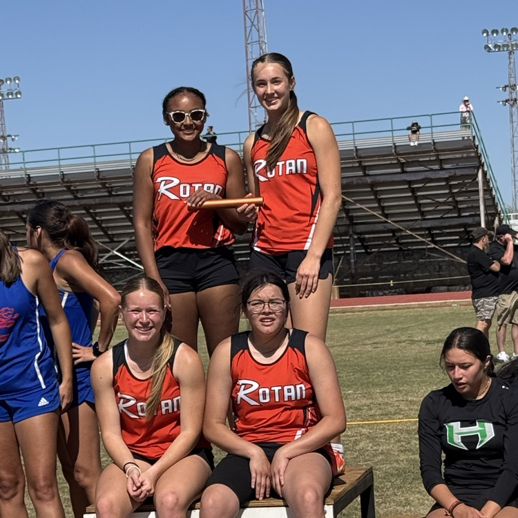 RISDRotan's tweet photo. Our girls won the 4x200m! https://t.co/QT4HTefSD5