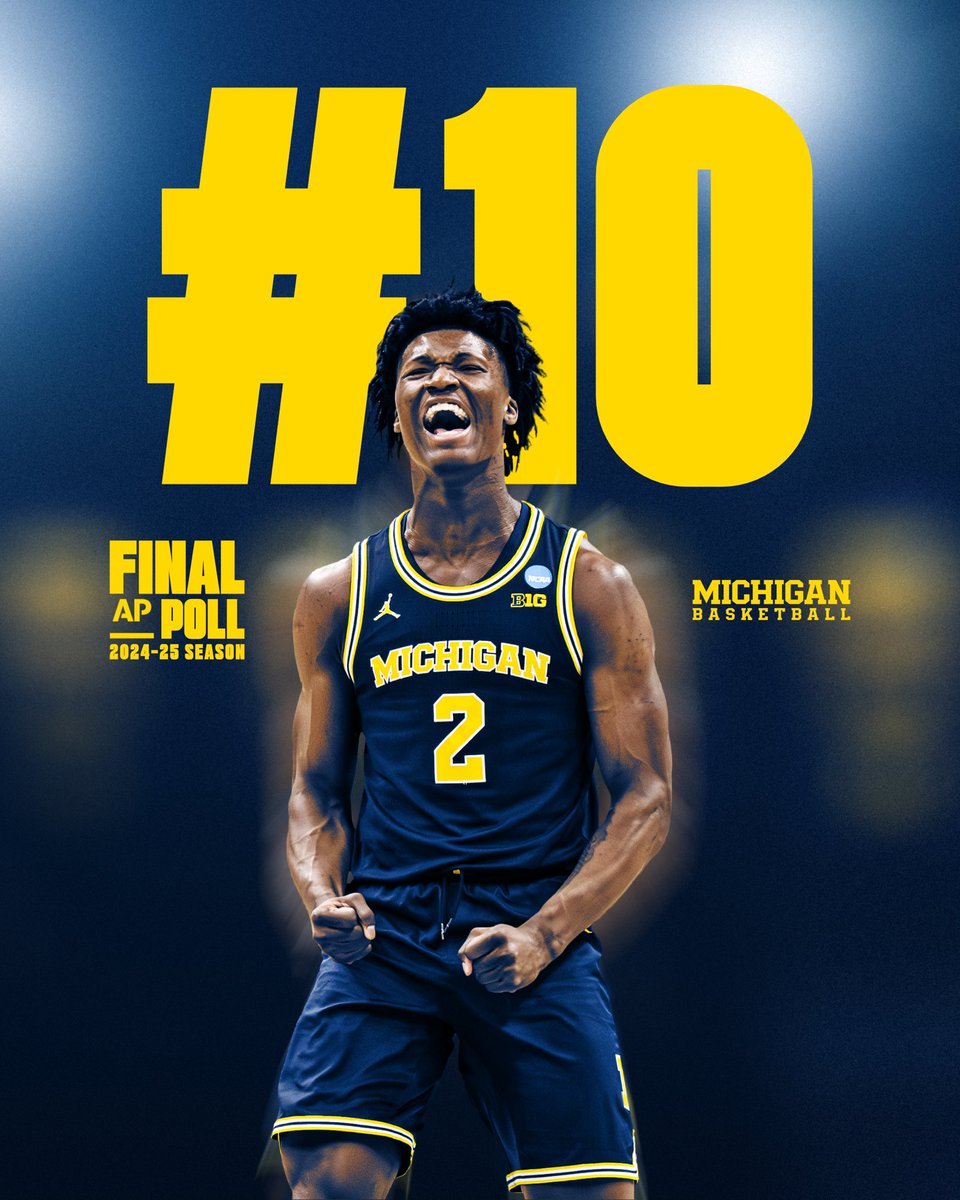 Ended the year in the AP Top 10 💪