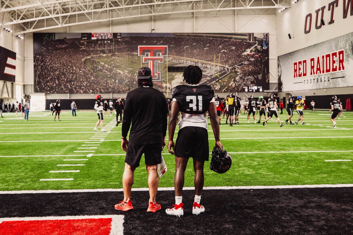 First look at David Bailey as a Red Raider.