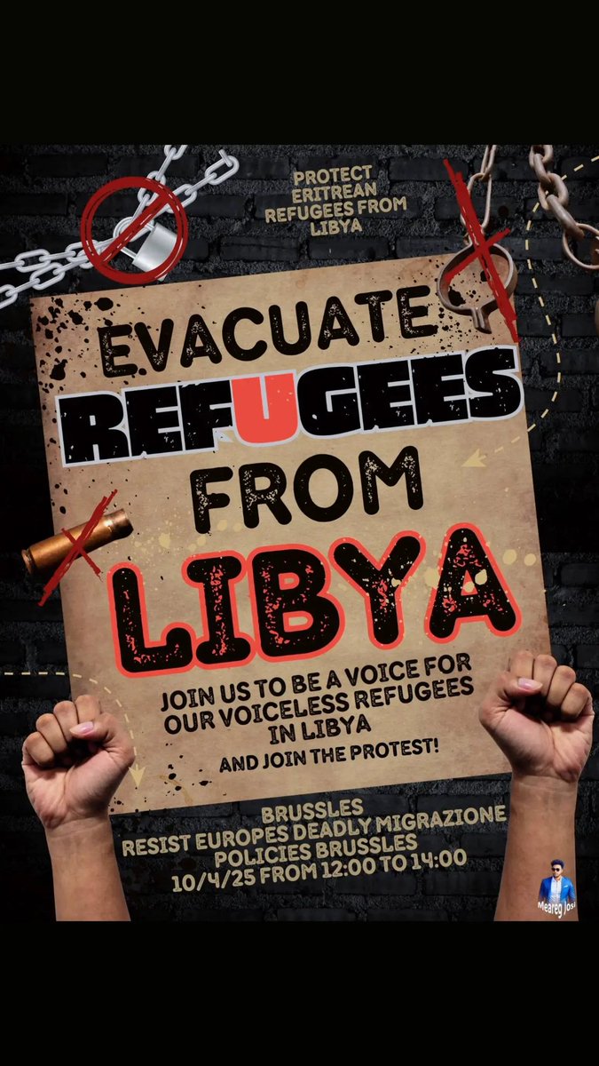JosiMeareg's tweet photo. Black women refugees in #Libya are facing arrests, inhumane detention, and forced evictions. These injustices must end to protect their safety and dignity.
@UNHumanRights
@UNHCRLibya @FilippoGrandi @EUAsylumAgency #BlackLivesMatter
#SaveRefugeesLibya https://t.co/MT6KWs8VTn