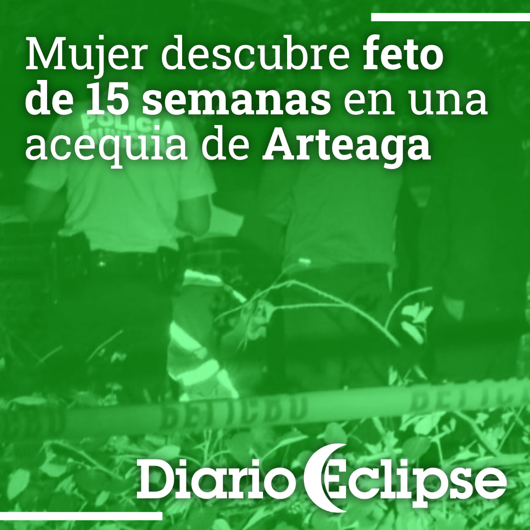 DiarioEclipse's tweet photo. Impactante hallazgo en Arteaga: Feto de 15 semanas encontrado en una acequia.

👀 Lee la nota completa aquí ⬇️
https://t.co/OVLvwQmKAz

#Arteaga #NoticiaImpactante #FetoEnAcequia #Justicia https://t.co/EfRzx8ISrl