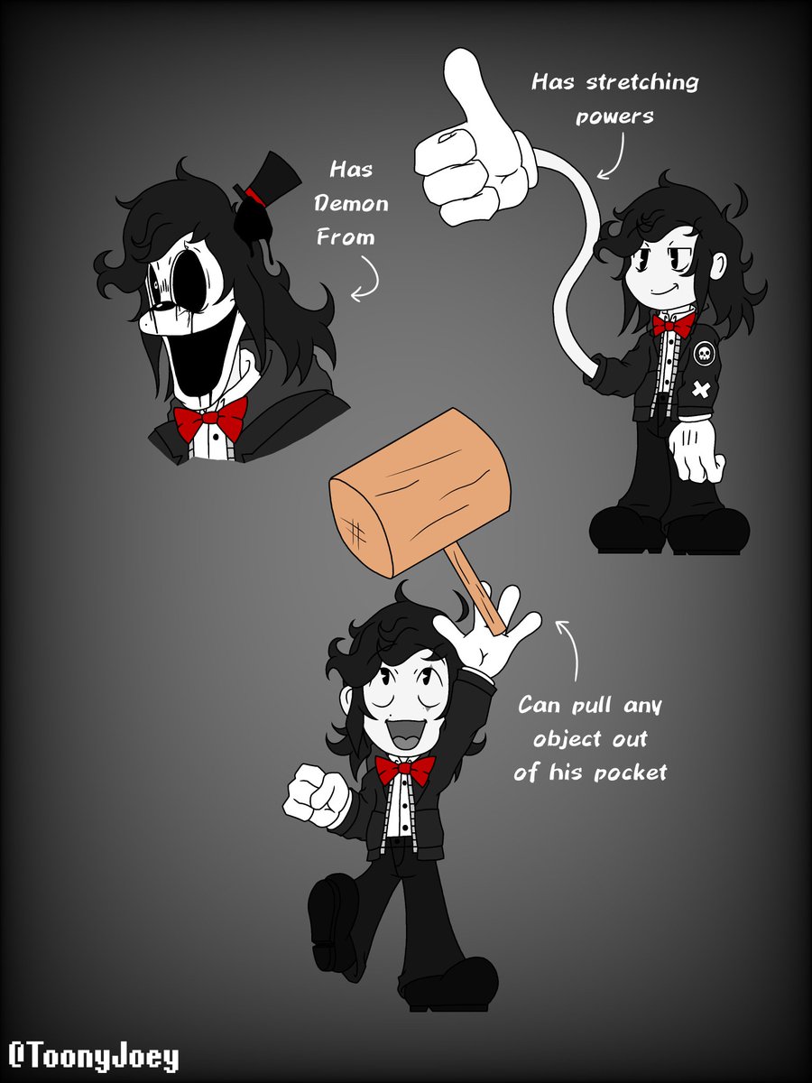 ToonyJoey's tweet photo. Joey Inkwell V2 || My Persona || (Second image is some stuff he can do) || #art #originalcharacters https://t.co/EH3j1riOeH