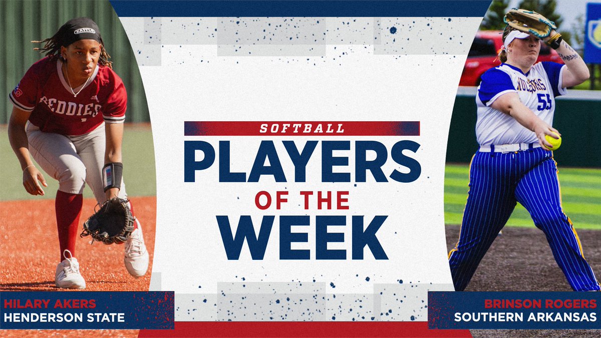 #theGAC SOFTBALL PLAYERS OF THE WEEK (WEEK TEN) - greatamericanconference.com/news/2025/4/8/…