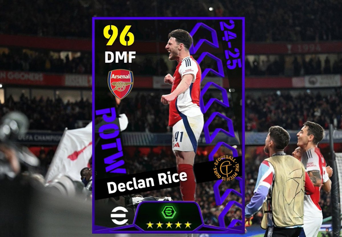 Declan Rice #UCL 

#eFootball #イーフト
