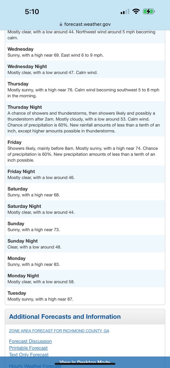 adunifon's tweet photo. @VC606 Doesn’t jive with the forecast by the national weather service. Sunny skies according to them. https://t.co/EoO6gKyXGO